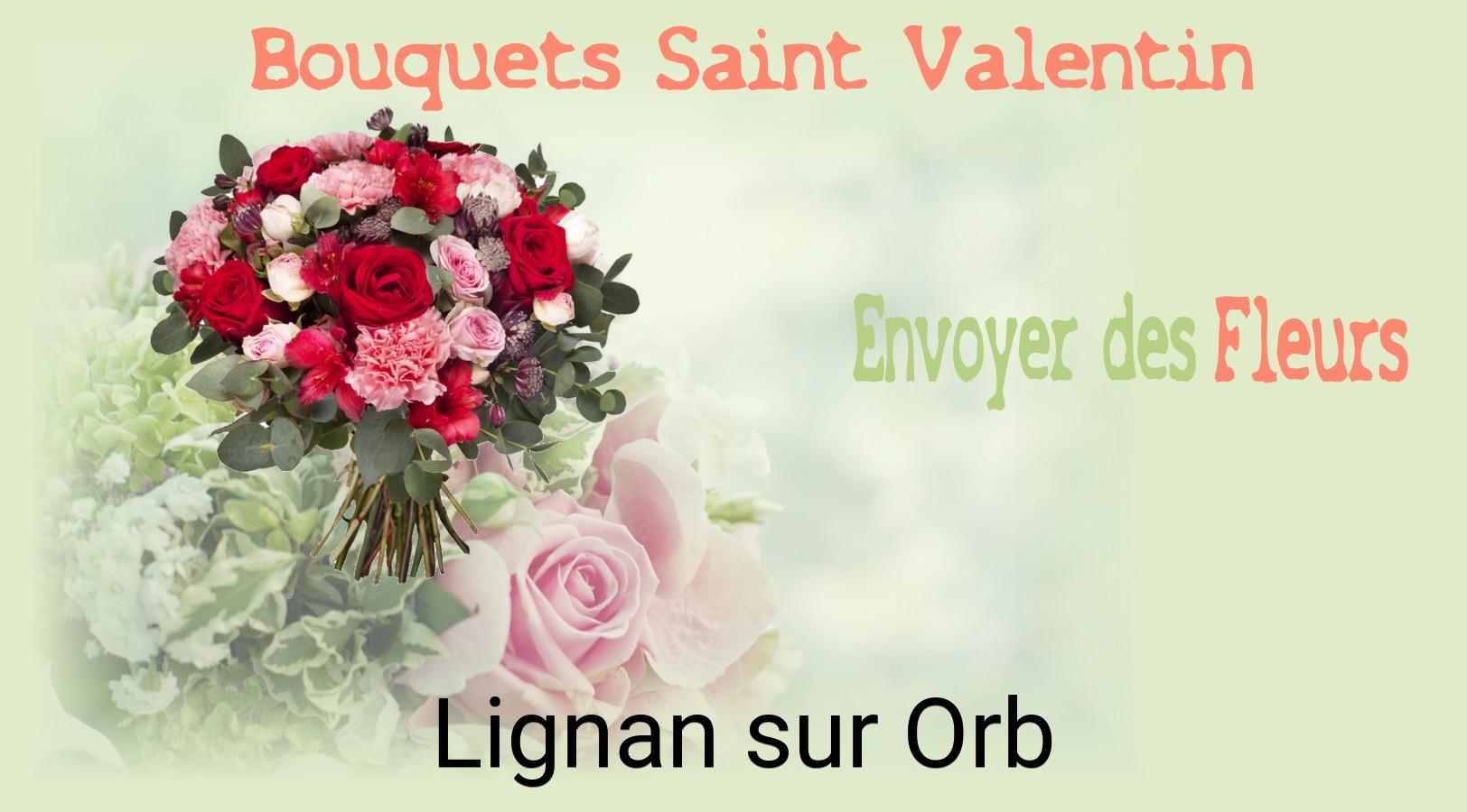 Roses de Saint-Valentin livrées à Lignan-sur-Orb